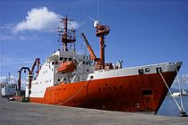 Das Forschungsschiff SONNE. Foto: IFM-GEOMAR