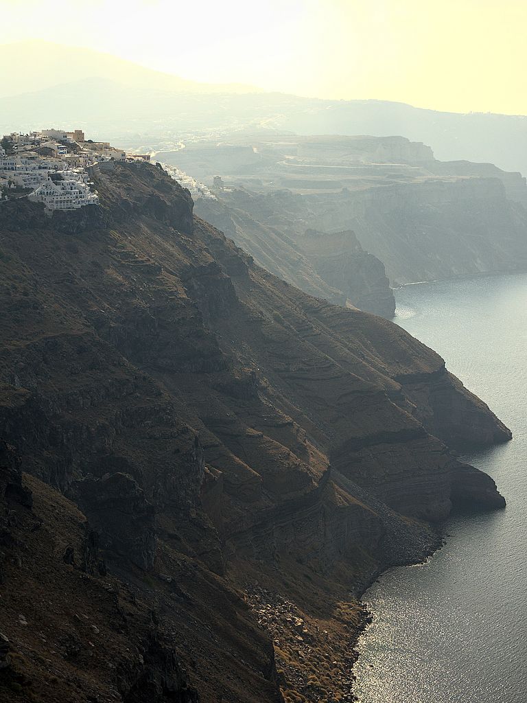 View into the caldera