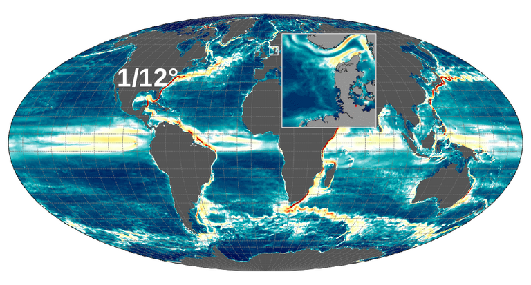 ORCA12: Global 1/12° ORCA grid 