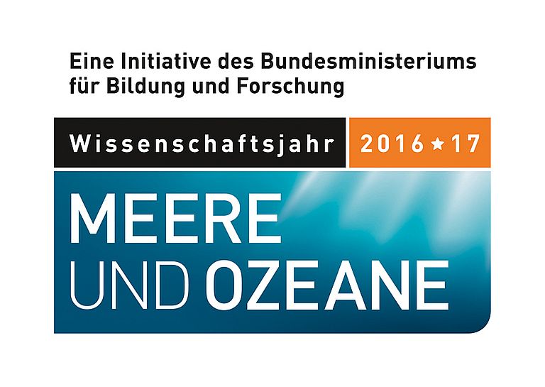 Der Workshop wird gefördert vom Wissenschaftsjahr 2016*17 "Meere und Ozeane"