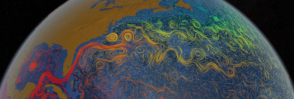Ocean eddies. Image: NASA/GSFC Scientific Visualization Studio