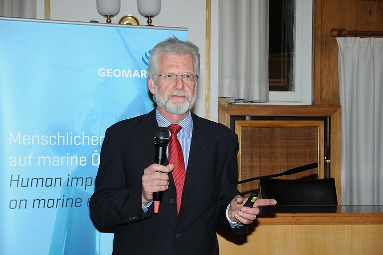 Prof. Dr. Peter Herzig, Direktor des GEOMAR. Foto: A. Villwock, GEOMAR