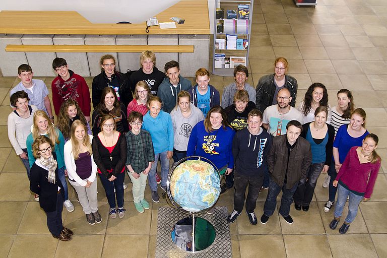 Teilnehmer und Betreuer der 7. Sommerschule für Marine Geowissenschaften am GEOMAR. Foto: J. Steffen