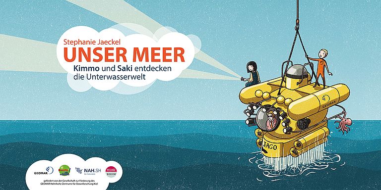 Plakat zum Hörbuch "Unsere Meere".