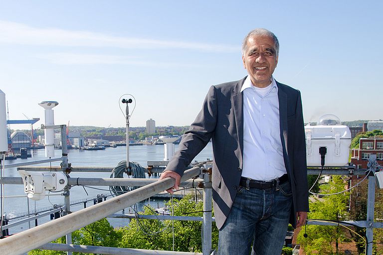 Neuer Vorstandsvorsitzender des DKK: Prof. Dr. Mojib Latif. Foto: J. Steffen, GEOMAR