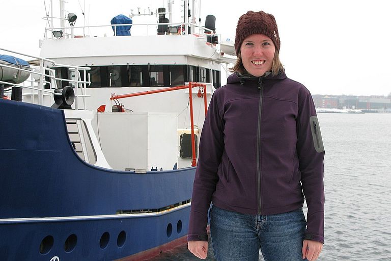 Lena Eggers ist die erste Masterabsolventin der Mathematisch-Naturwissenschaftlichen Fakultät der Christian-Albrechts-Universität zu Kiel. Foto:privat