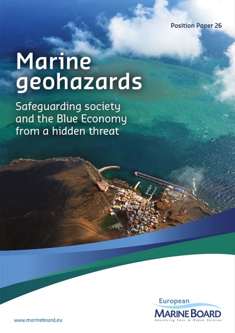 Marine geohazards: Safeguarding society and the Blue Economy from a hidden threat