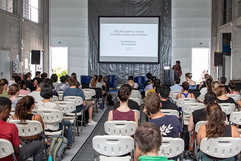 lecture during the SOLAS Summer School 2023