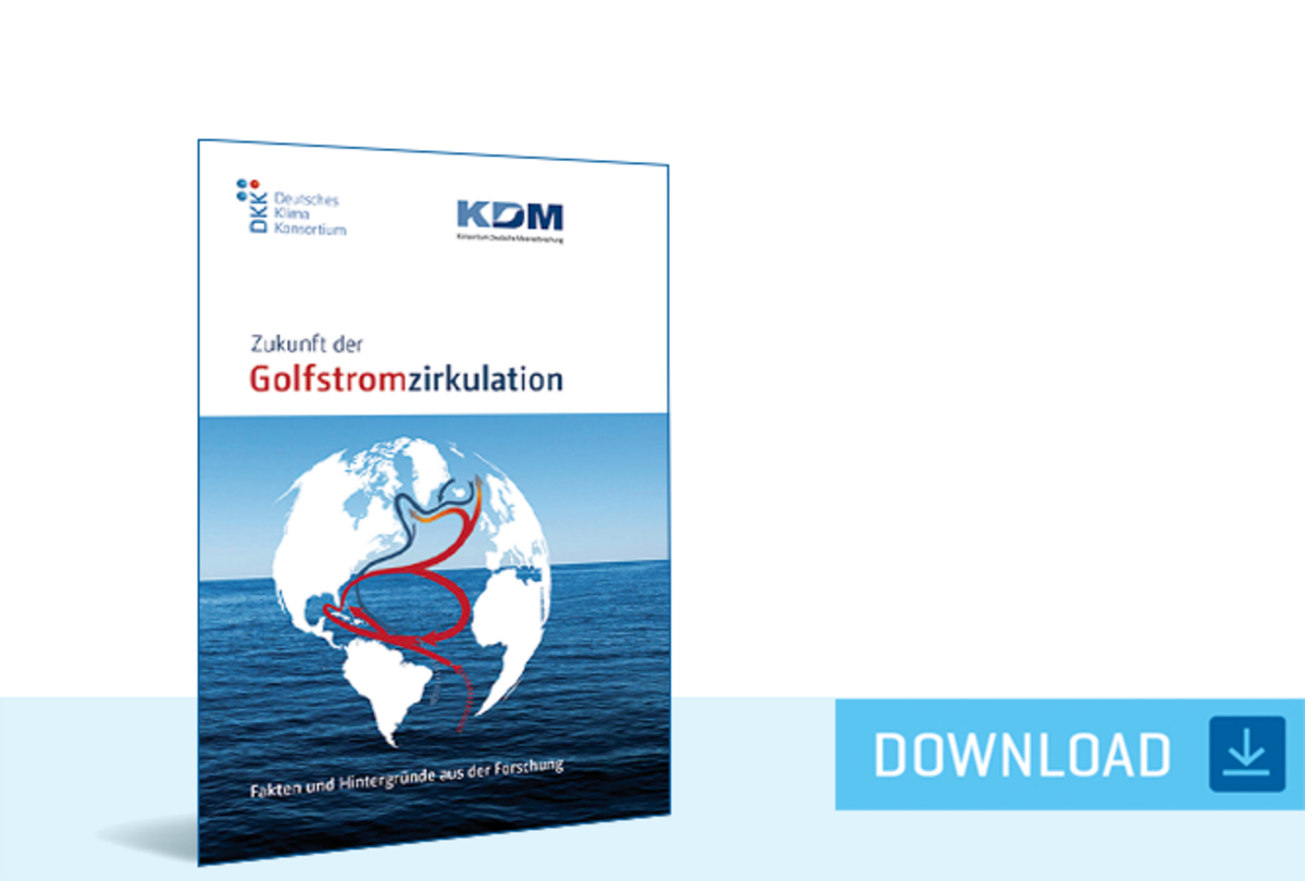 Broschüre: Zukunft der Golfstromzirkulation (pdf)