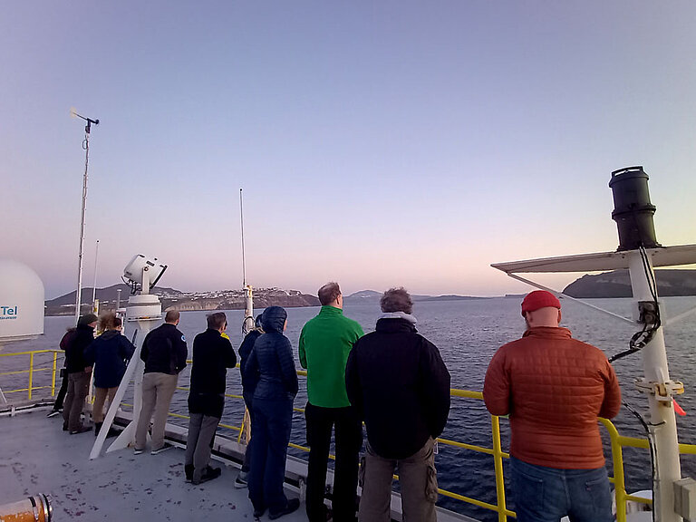 Die Teilnehmenden der Expedition 398