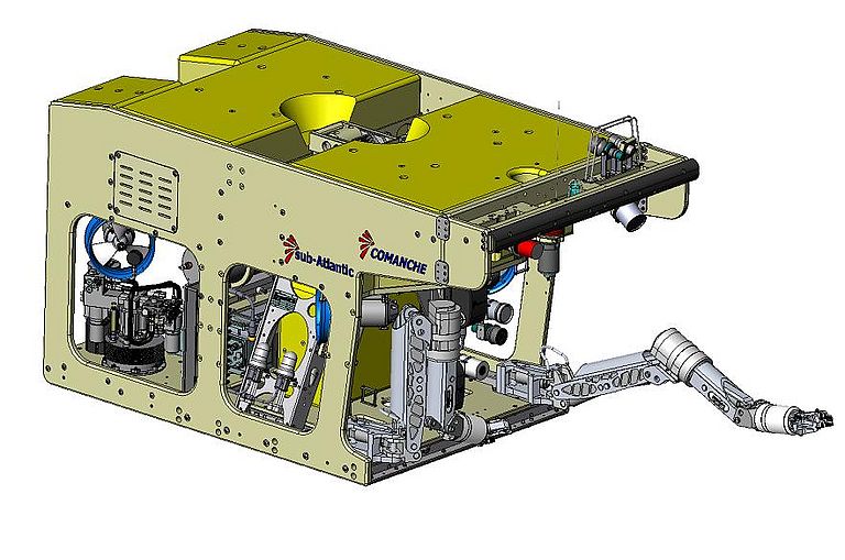 Schematic of the new PHOCA ROV-system.