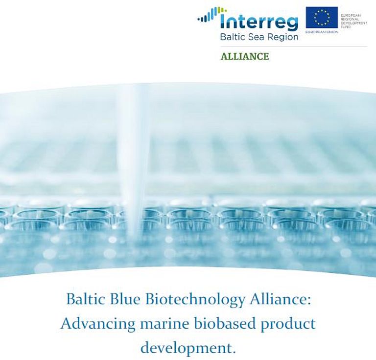 Projekt-Visual der  Baltic Blue Biotechnology Alliance