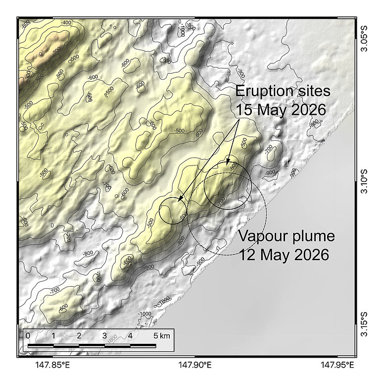 Multibeam Map Detail