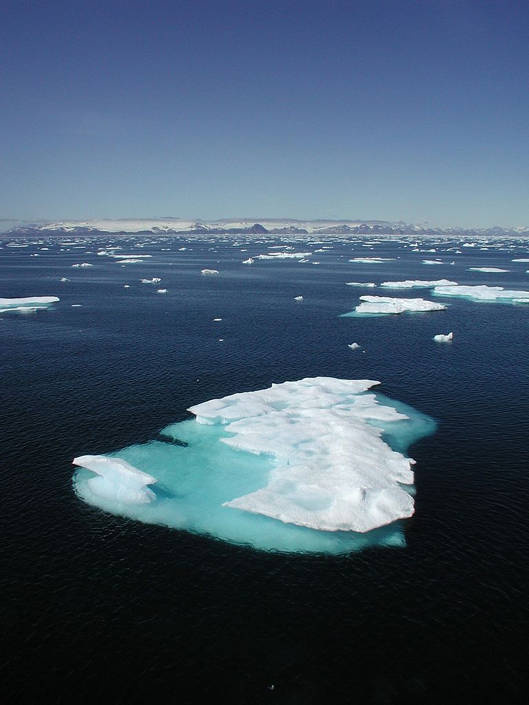 Sea ice. Photo: Tom Haine