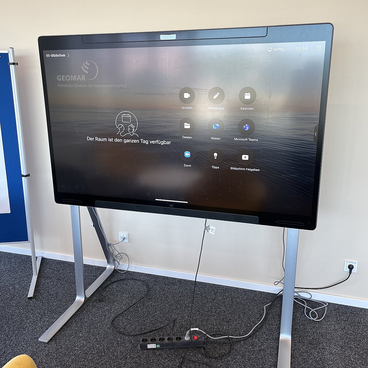 [Translate to English:] Webex-Board