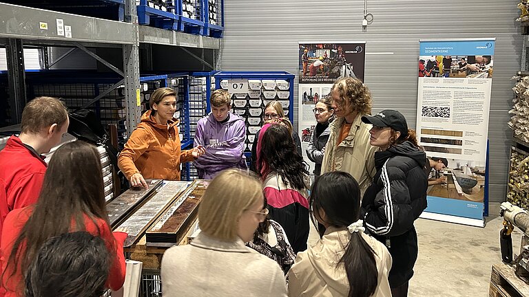 At the core repository.
