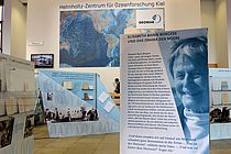 Einen Monat lang ist die Ausstellung im Foyer des GEOMAR, Standort Ost, zu sehen. Foto: J. Steffen, GEOMAR