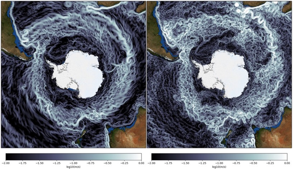 Ocean circulation in the Southern Ocean