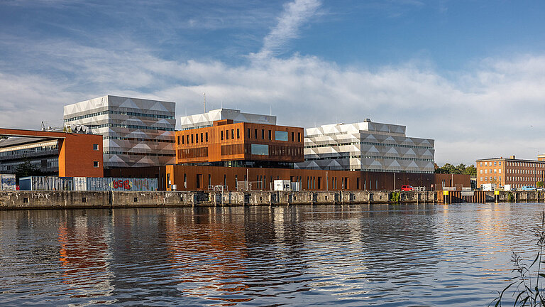 Der Neubau des GEOMAR am Kieler Ostufer. Foto: Lars Wiedemann