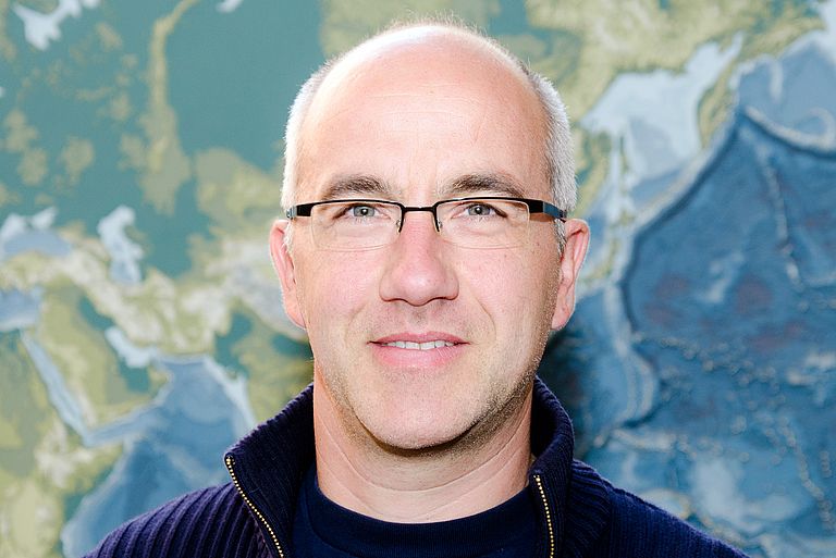 Mit dem dritten Preis in Abwesenheit ausgezeichnet: Dr. Michael Stipp. Foto: J. Steffen, GEOMAR