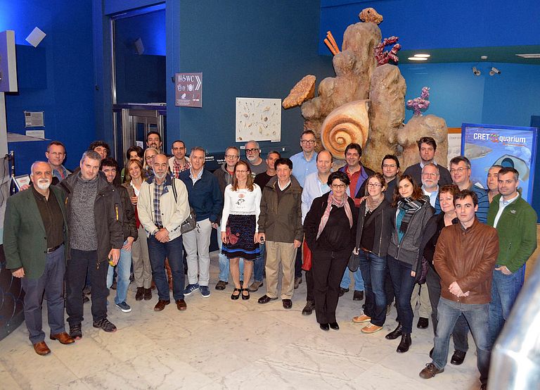 Die Teilnehmerinnen und Teilnehmer des FLOWS-Treffen in Heraklion. Foto: Dimitris Sakellariou, Hellenic Centre for Marine Research