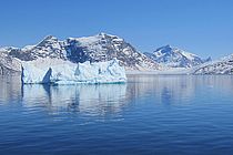 Eisberge im Südwesten Grönlands. Foto: Thomas Juul-Pedersen, GINR