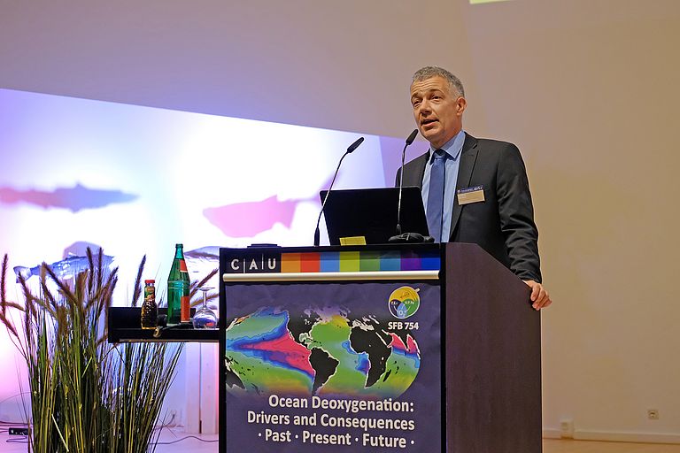 SFB-Sprecher Prof. Dr. Andreas Oschlies. Foto: Jan Steffen, GEOMAR.