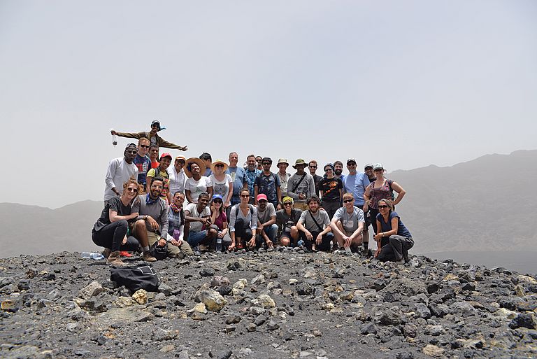 Participants of the summe school on the island of Fogo. Photo: Aali Masoud.