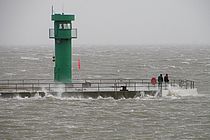 Lighthouse in Büsum (Schleswig-Holstein, Germany). Sea level rise significantly differs from one coast to another. Photo: Klaus Heinrich Vanselow, Copyright: Uni Kiel / FTZ Westküste