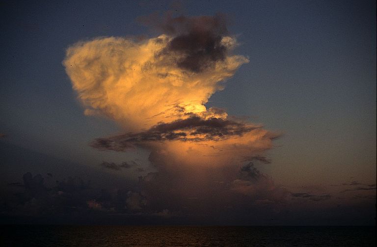 Deep convection in the Pacific. Photo: A. Körtzinger, IFM-GEOMAR.