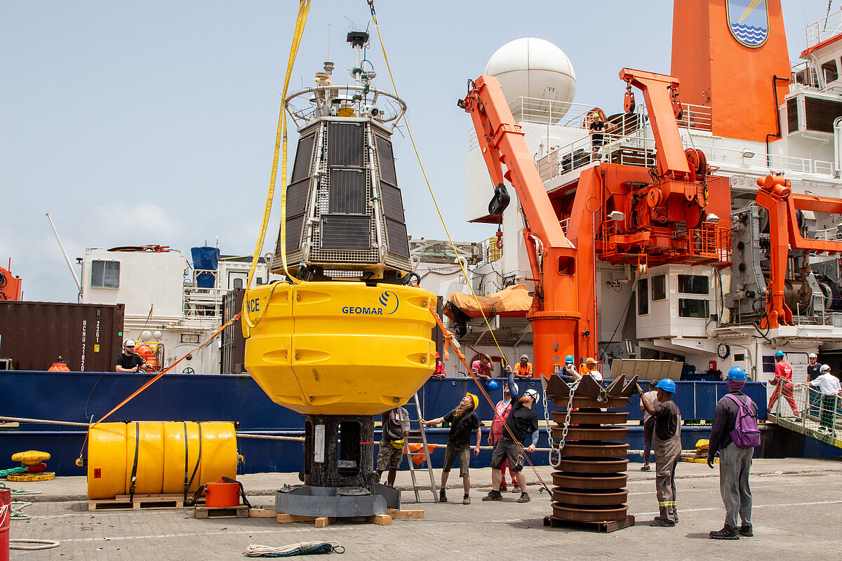 New buoy for the Cape Verde Ocean Observatory