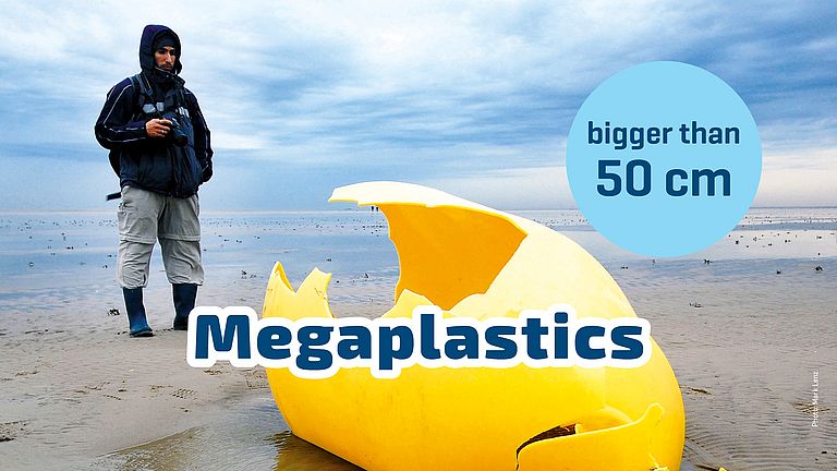 Megaplastics: bigger than 50 centimeter