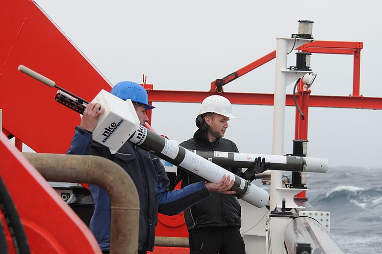 Deployment of Argo floats.