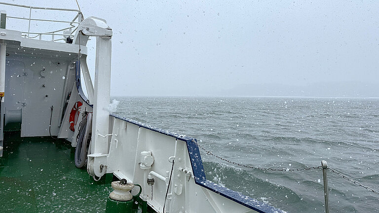 Fieldwork in coastal waters aboard the research vessel LITTORINA