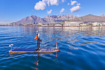 Waveglider in front of Cape Town