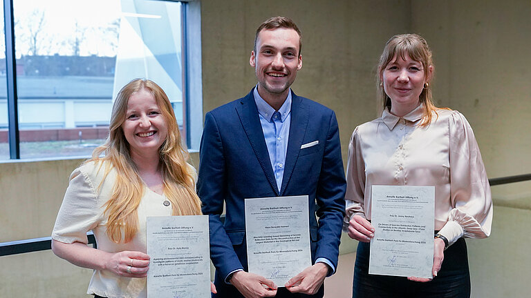 Die Preisträger:innen des Annette-Barthelt-Preis