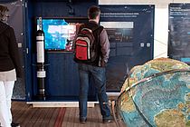 Die Ausstellung "Unsere Ozeane - Deine Zukunft" bietet Einblicke in aktuelle Themen der Meeresforschung. Foto: Jan Steffen, GEOMAR