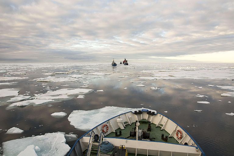Die sibirische Laptewsee war eines der Arbeitsgebiete des "Transpolardrift"-Projektes. Foto: Georgi Laukert, GEOMAR
