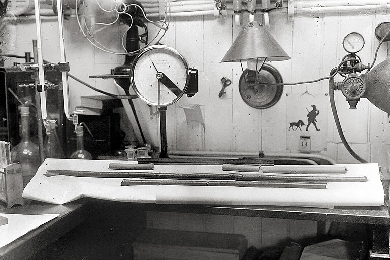 Ground Probe in the laboratory. 