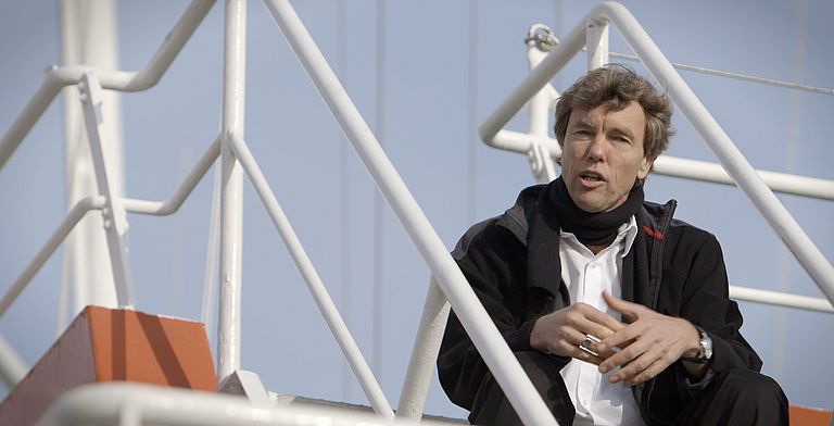 Professor Martin Visbeck is one of the 19 marine scientists and oceanographers who take part in the new online course "One Planet - One Ocean: From Science to Solutions" and want to contribute to a better understanding of the ocean. Photo: Future Ocean