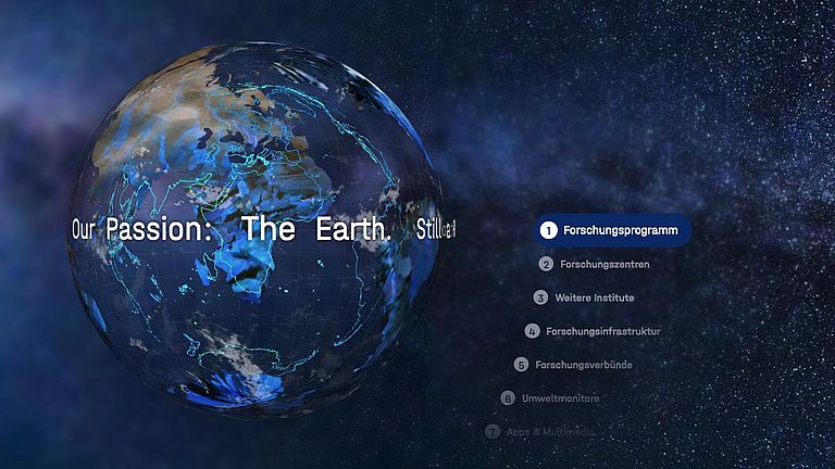 The new website for the Helmholtz Research Field (FB) Earth and Environment.