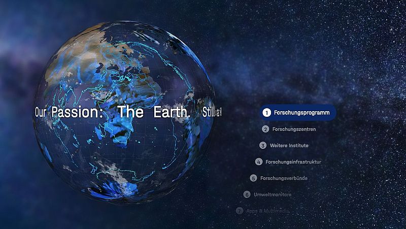 Die Neue Webseite für den Helmholtz-Forschungsbereich "Erde und Umwelt".