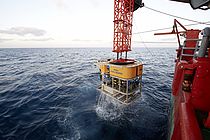Deep-sea research with state-of-the-art underwater technology, the ROV Kiel 6000. Photo: B. Grundmann, Copyright: GEOMAR.