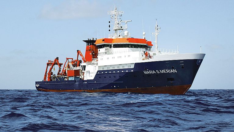 The research vessel MARIA S. MERIAN