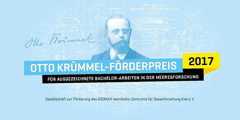 Banner des Otto-Krümmel-Preises 2017
