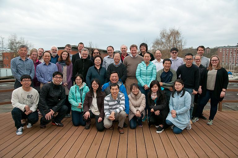 Teilnehmerinnen und Teilnehmer des TaiGer-Workshops. Foto: Jan Steffen, GEOMAR
