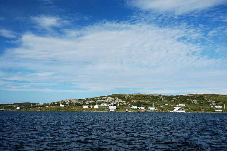 Die Küste von Neufundland. Hier haben Wissenschaftler in den vergangenen Jahren Änderungen im Salzgehalt des Oberflächwassers gemessen. Und von hier stammen die Algen, mit deren Hilfe der Salzgehalt in die Vergangenheit zurückverfolgt werden kann. Foto: S. Hetzinger, GEOMAR