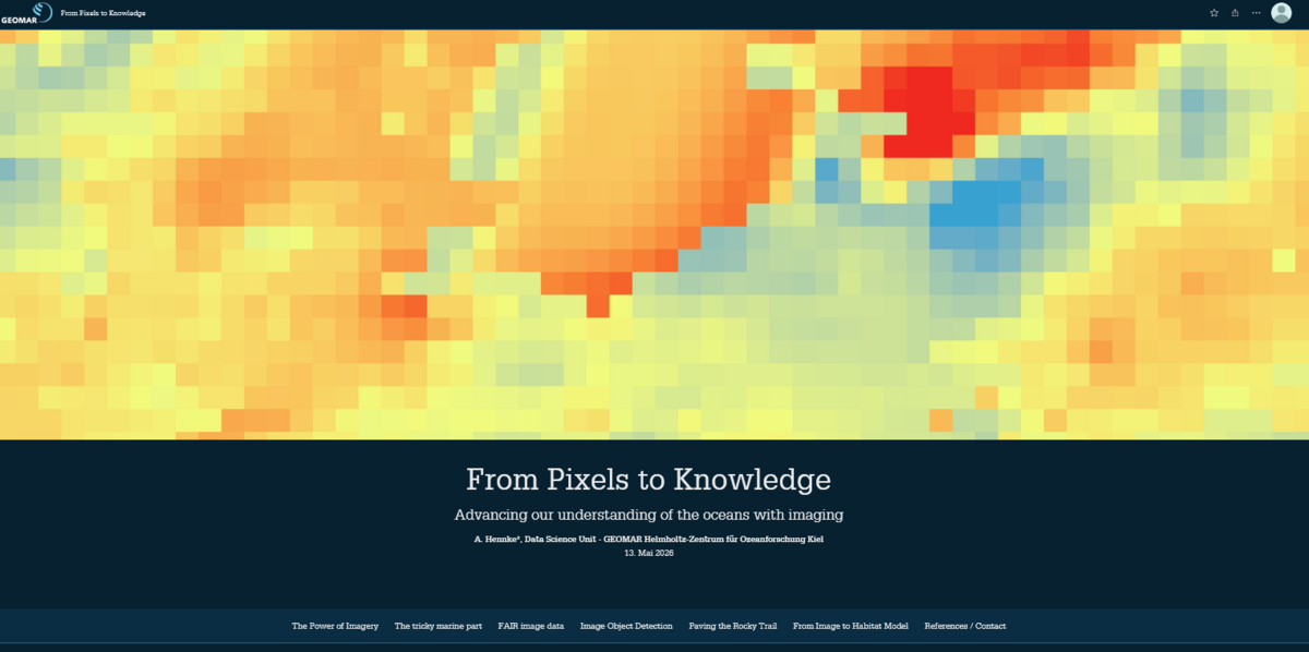 Titelseite Imaging Storymap