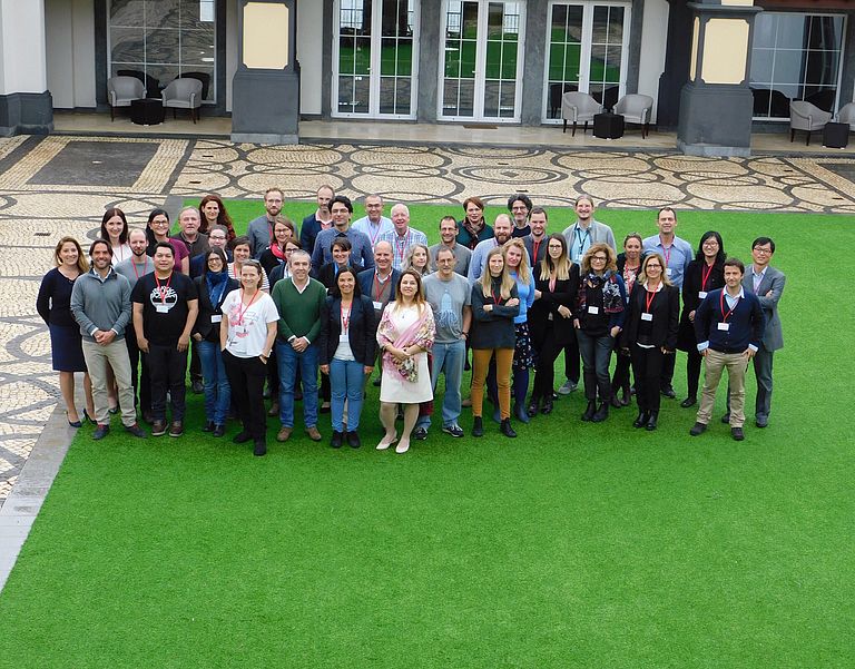 Expertinnen und Experten zum Thema Quallen von 15 wissenschaftlichen Einrichtungen und Firmen aus ganz Europa trafen sich auf Madeira. Foto: GoJelly