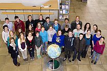 Teilnehmer und Betreuer der 7. Sommerschule für Marine Geowissenschaften am GEOMAR. Foto: J. Steffen